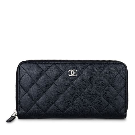 chanel classic zipped wallet|chanel classic long zipped wallet.